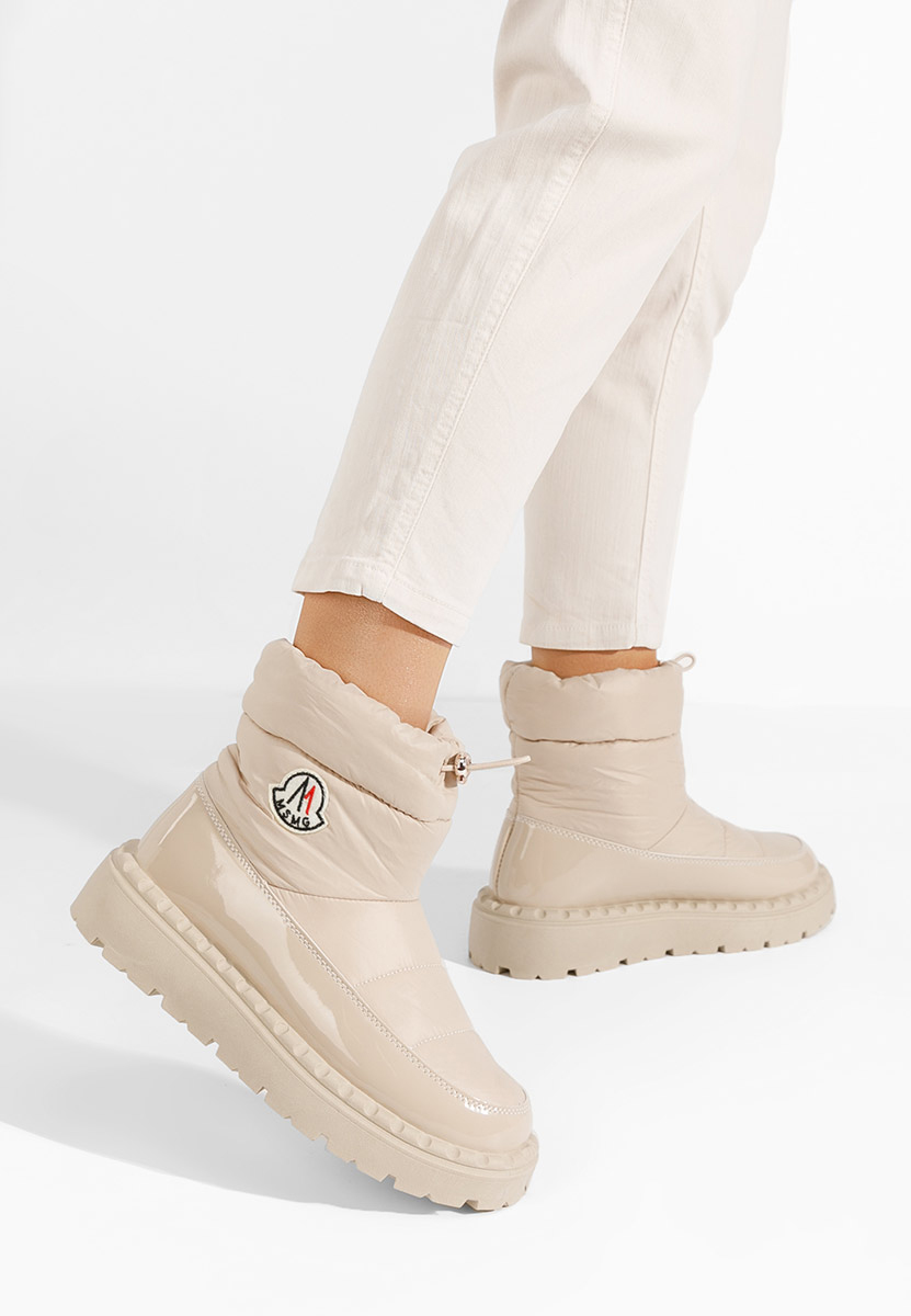 Khaki dámske snehule Astuvia V2