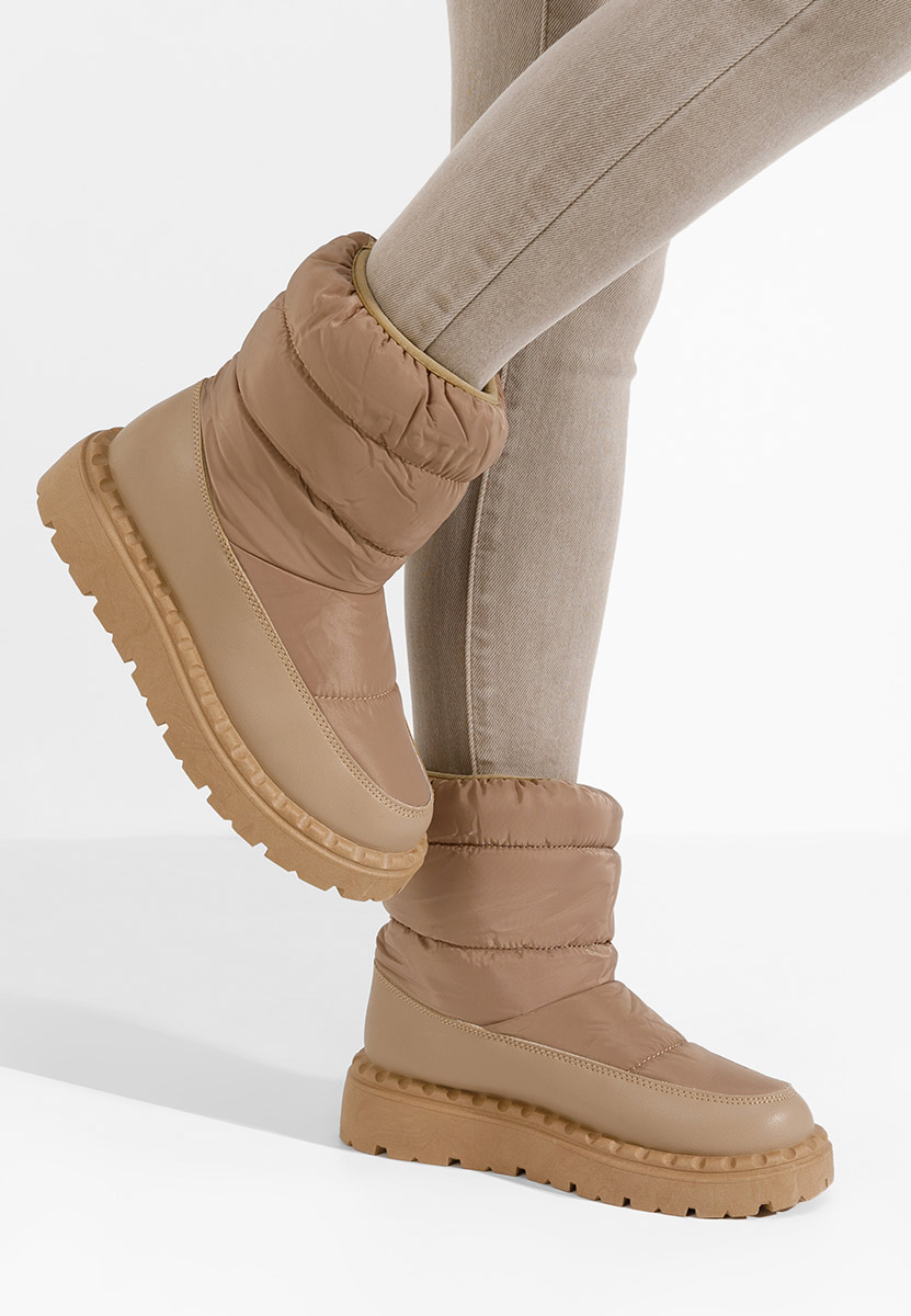 Khaki dámske snehule Aruela