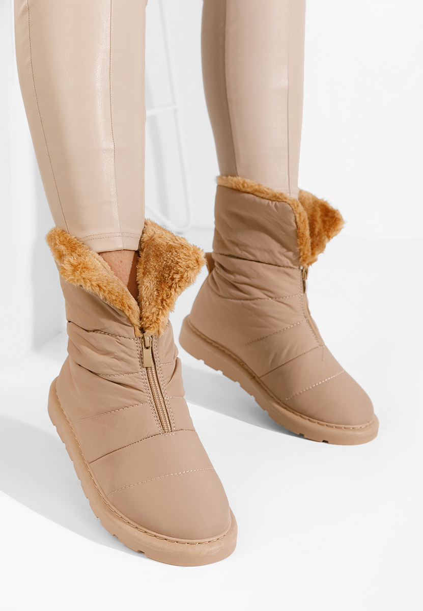 Khaki dámske snehule Arenosa V2