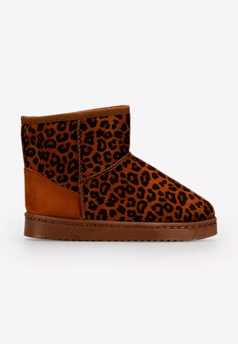 Leopardie dievčenské čižmy Charlotte