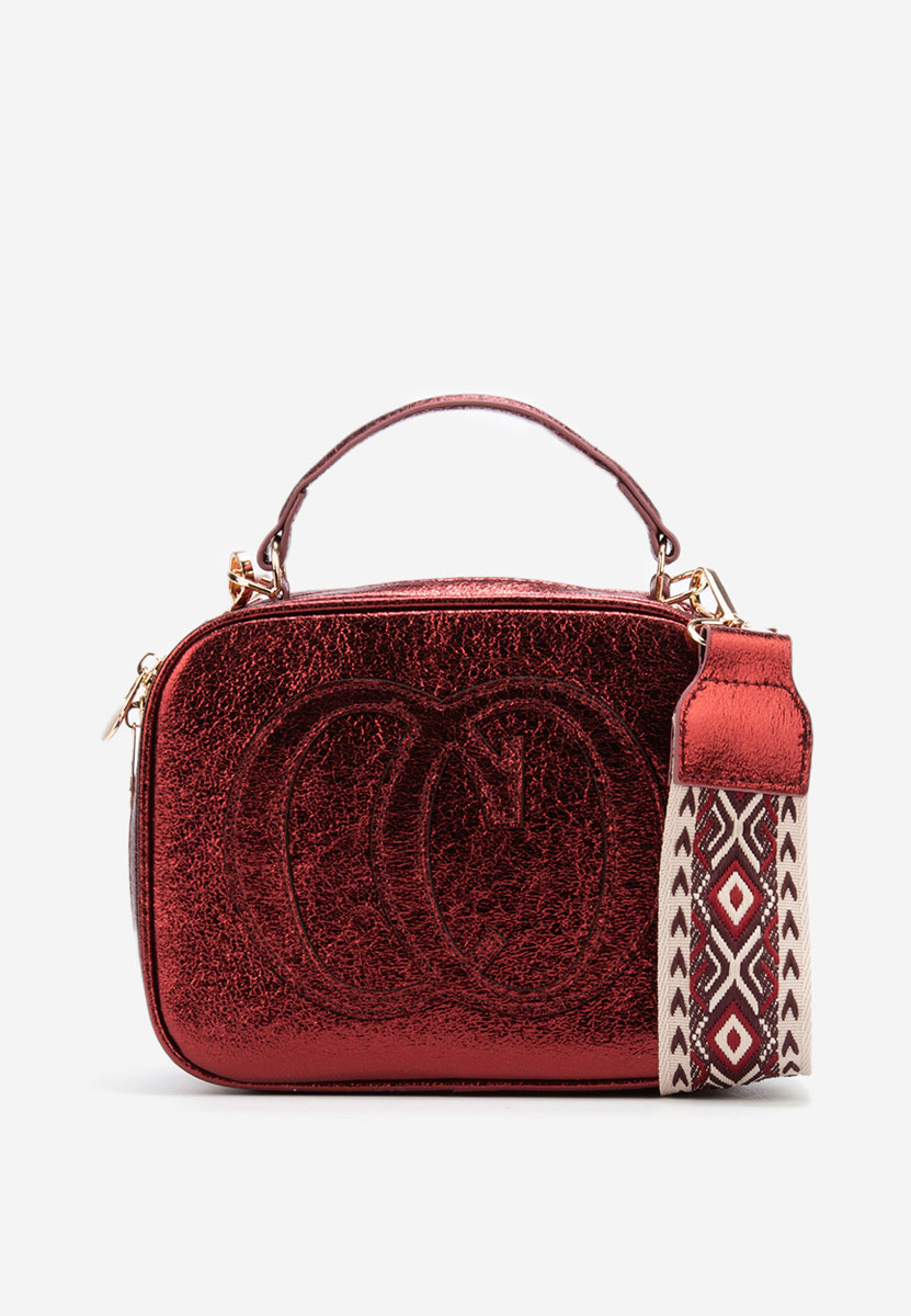 Červená crossbody kabelka Julisa