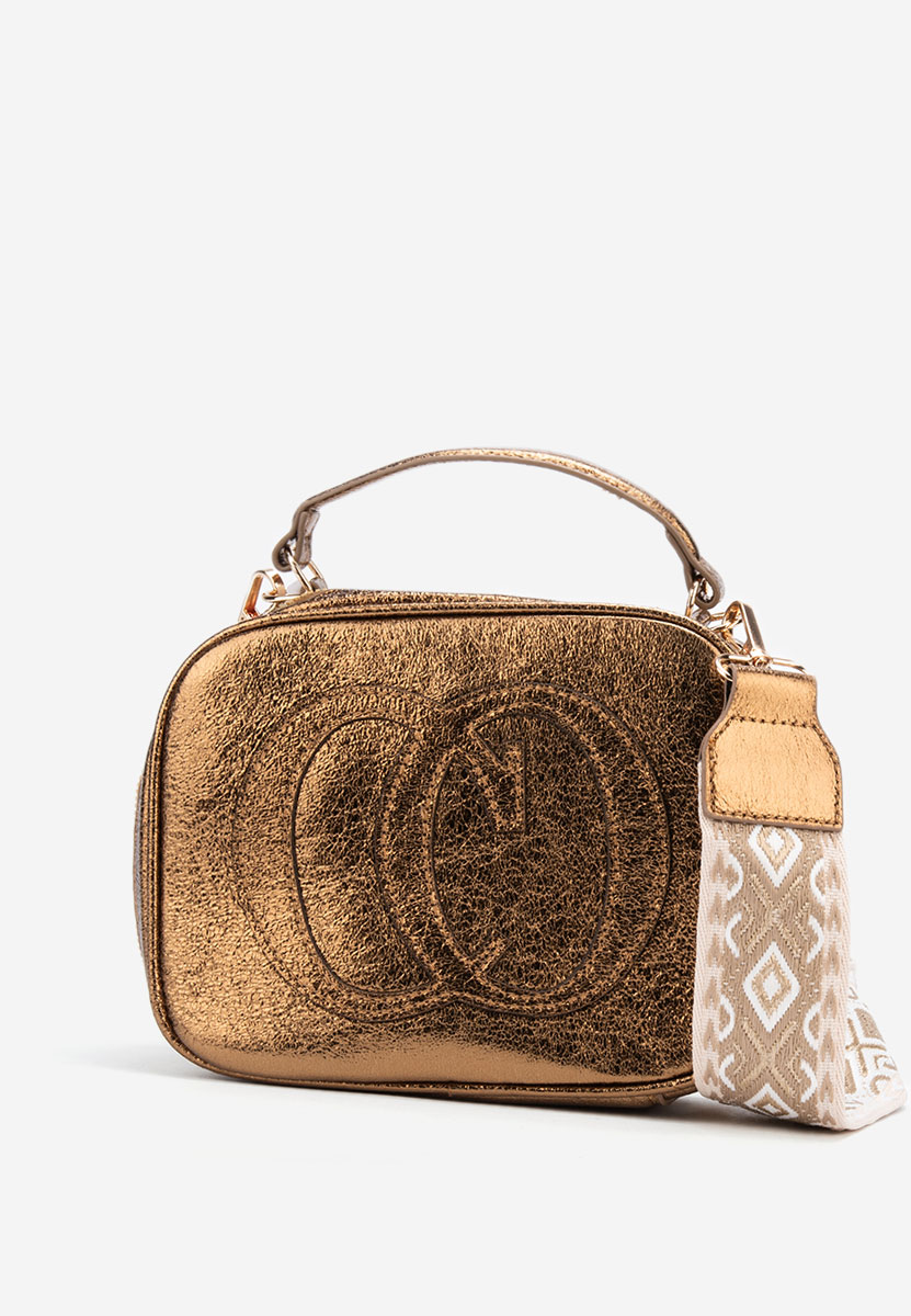 Bronzová crossbody kabelka Julisa