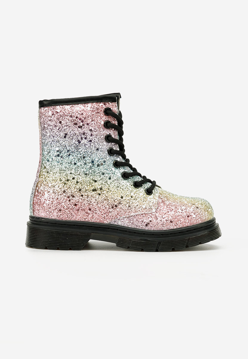 Многоцветни равни боти за момичета Annabel P