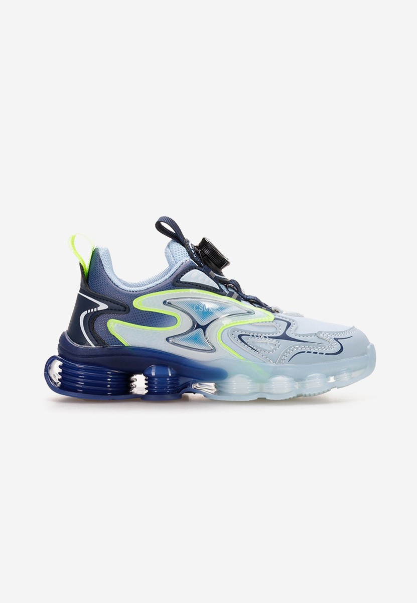 Μπλε παιδικά sneakers Mack