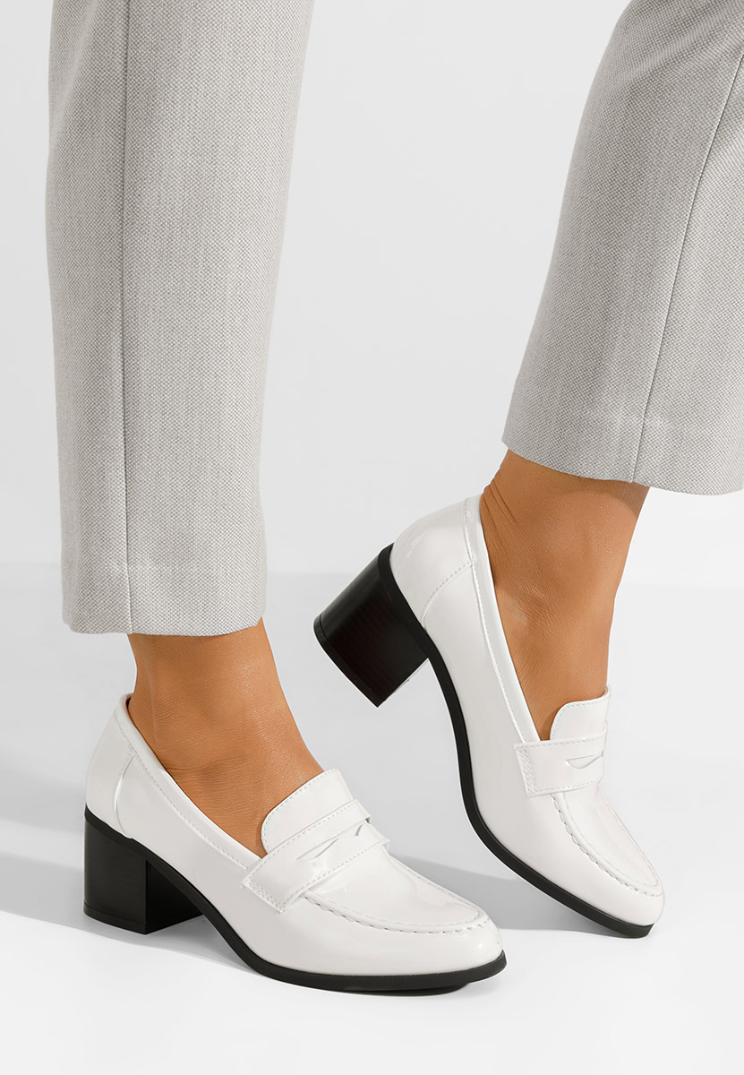 Λευκά loafers γυναικεία Sereya V2