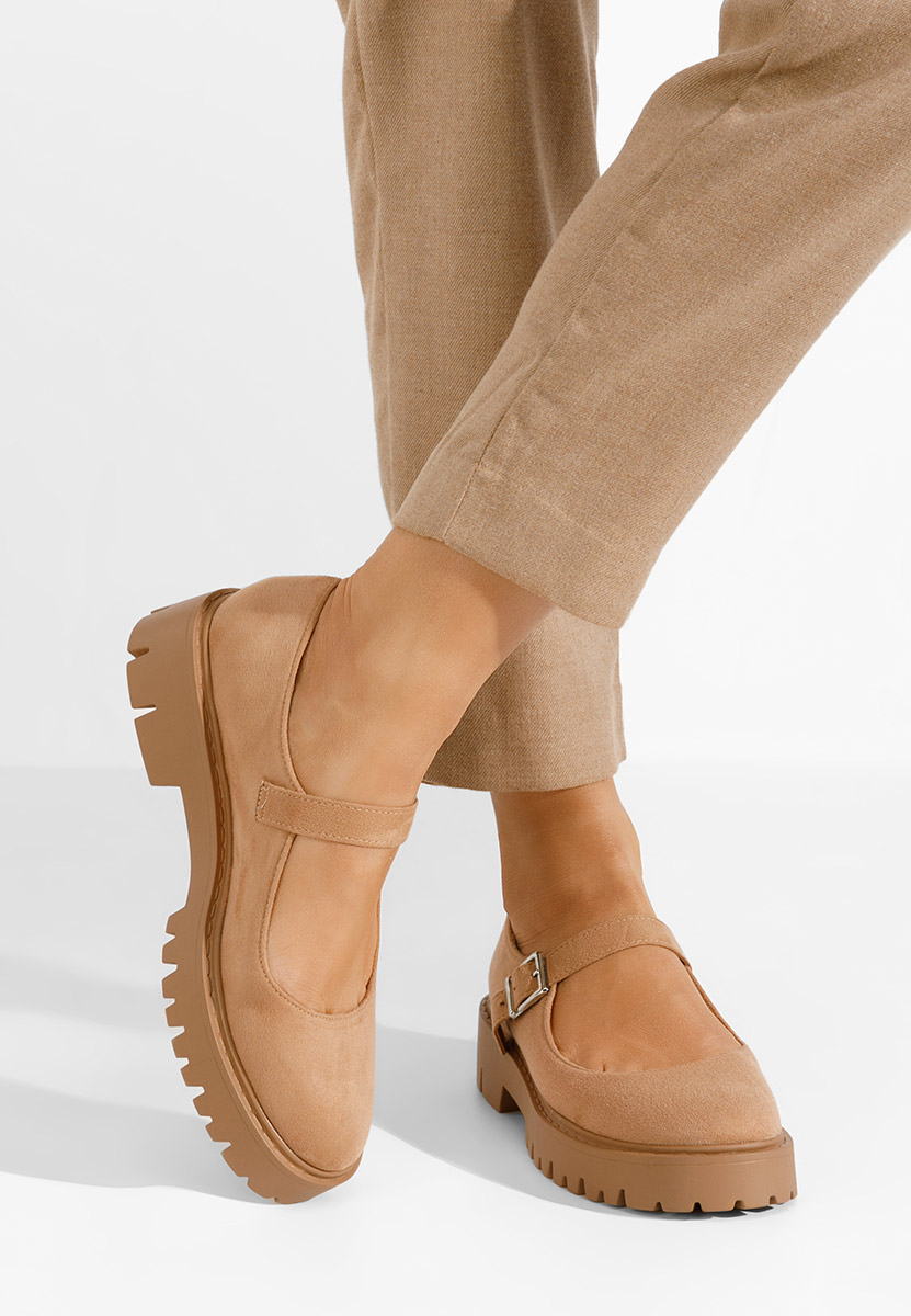 Pantofi casual dama Orias V2 kaki