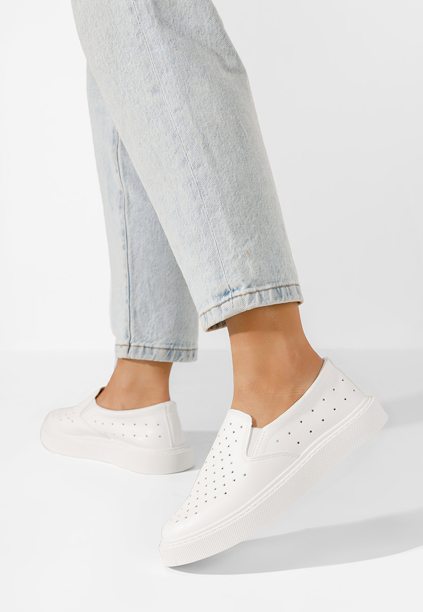 Biele dámske espadrilky Sotiy V2