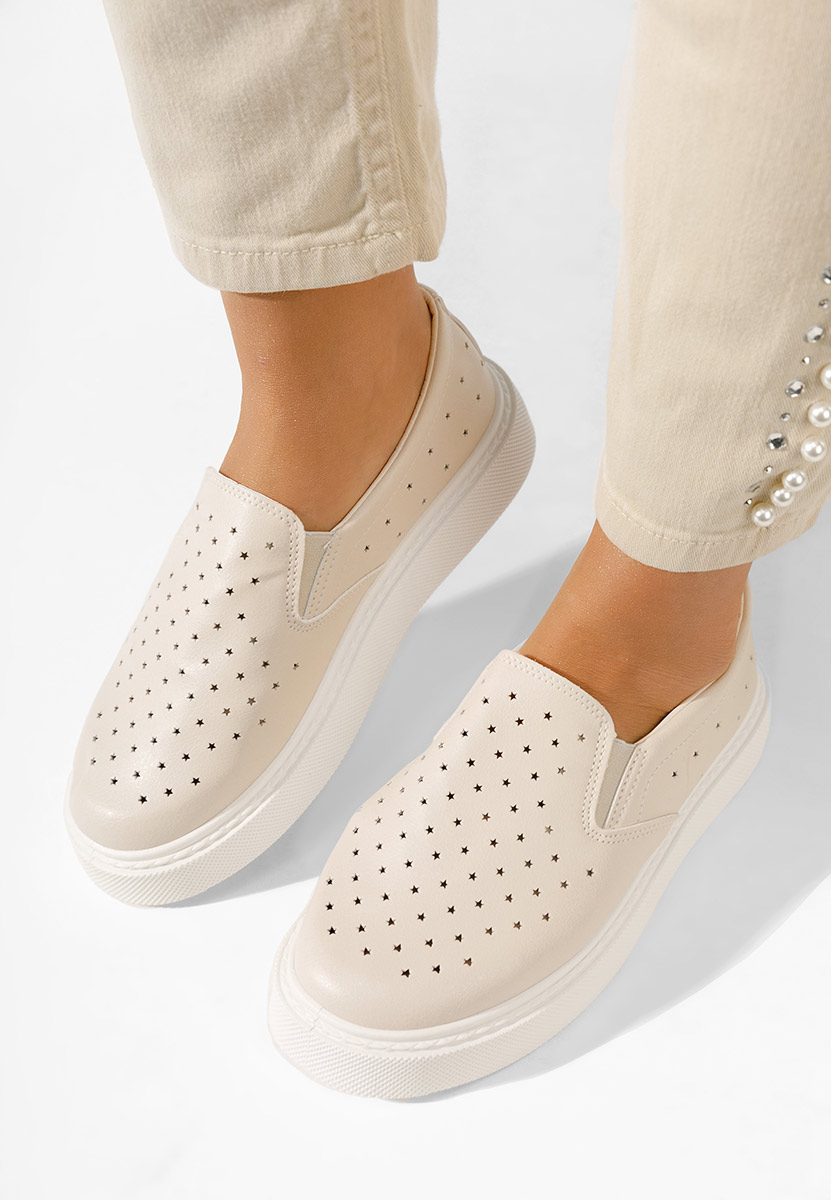 Béžové dámske espadrilky Sotiy V2