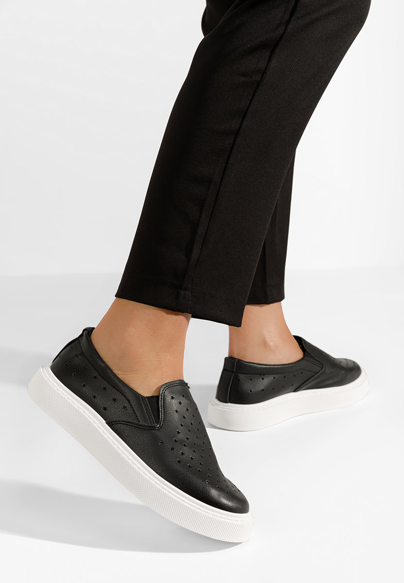 Čierne dámske espadrilky Sotiy V2