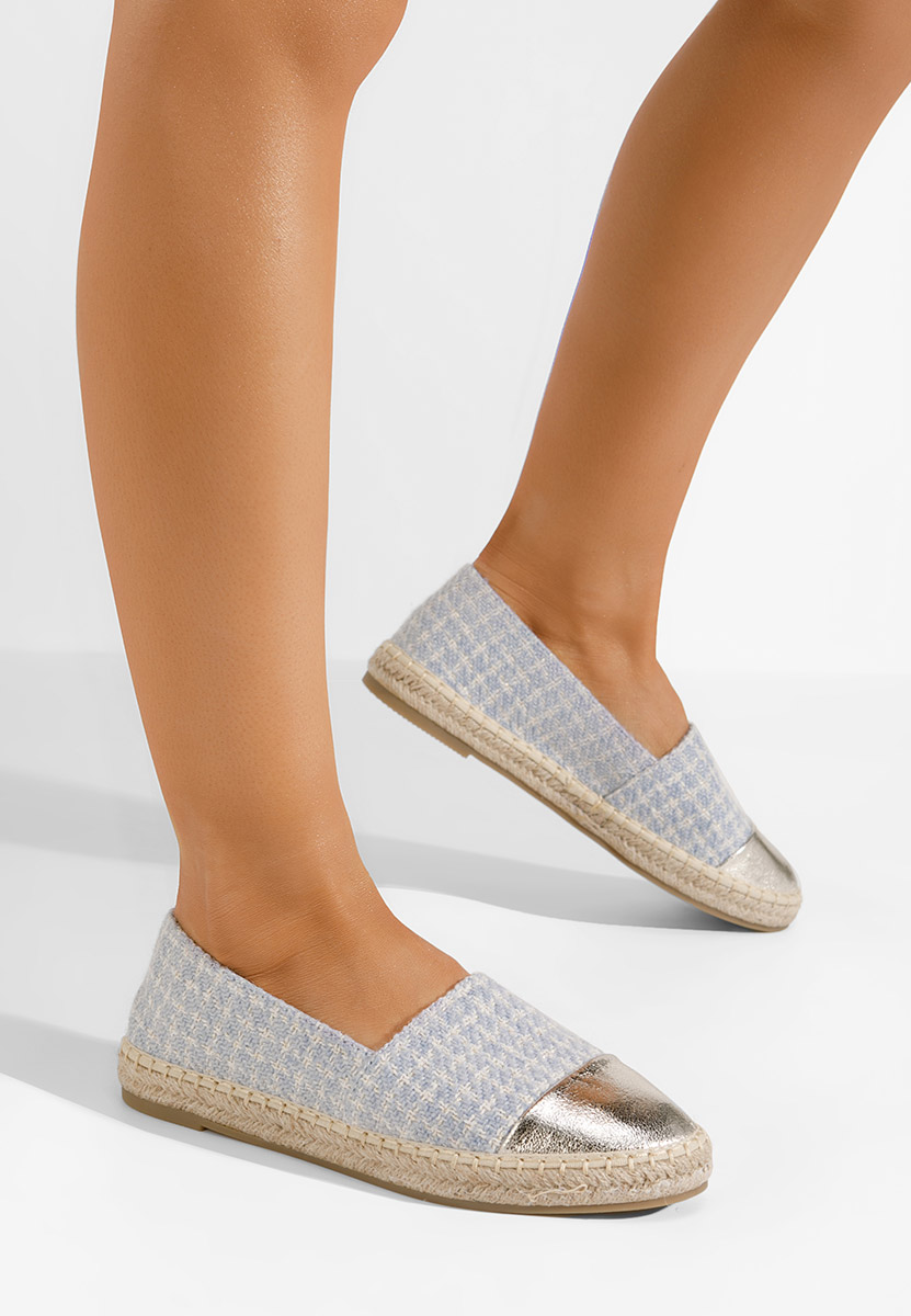 Modré dámske espadrilky Thalassa