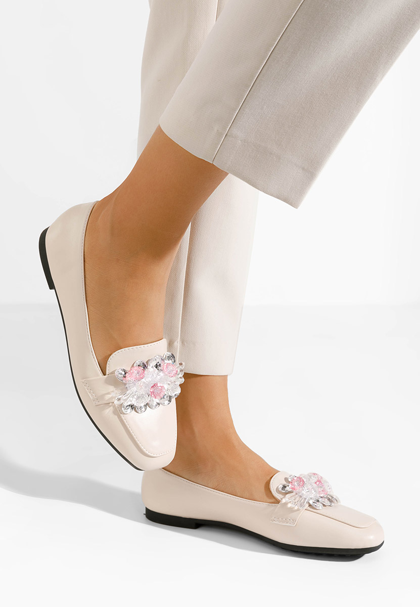 Mocassini donna nude Milagros