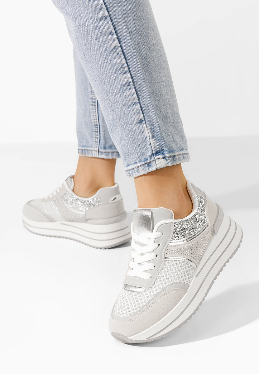 Szürke platformos sneaker Enabella