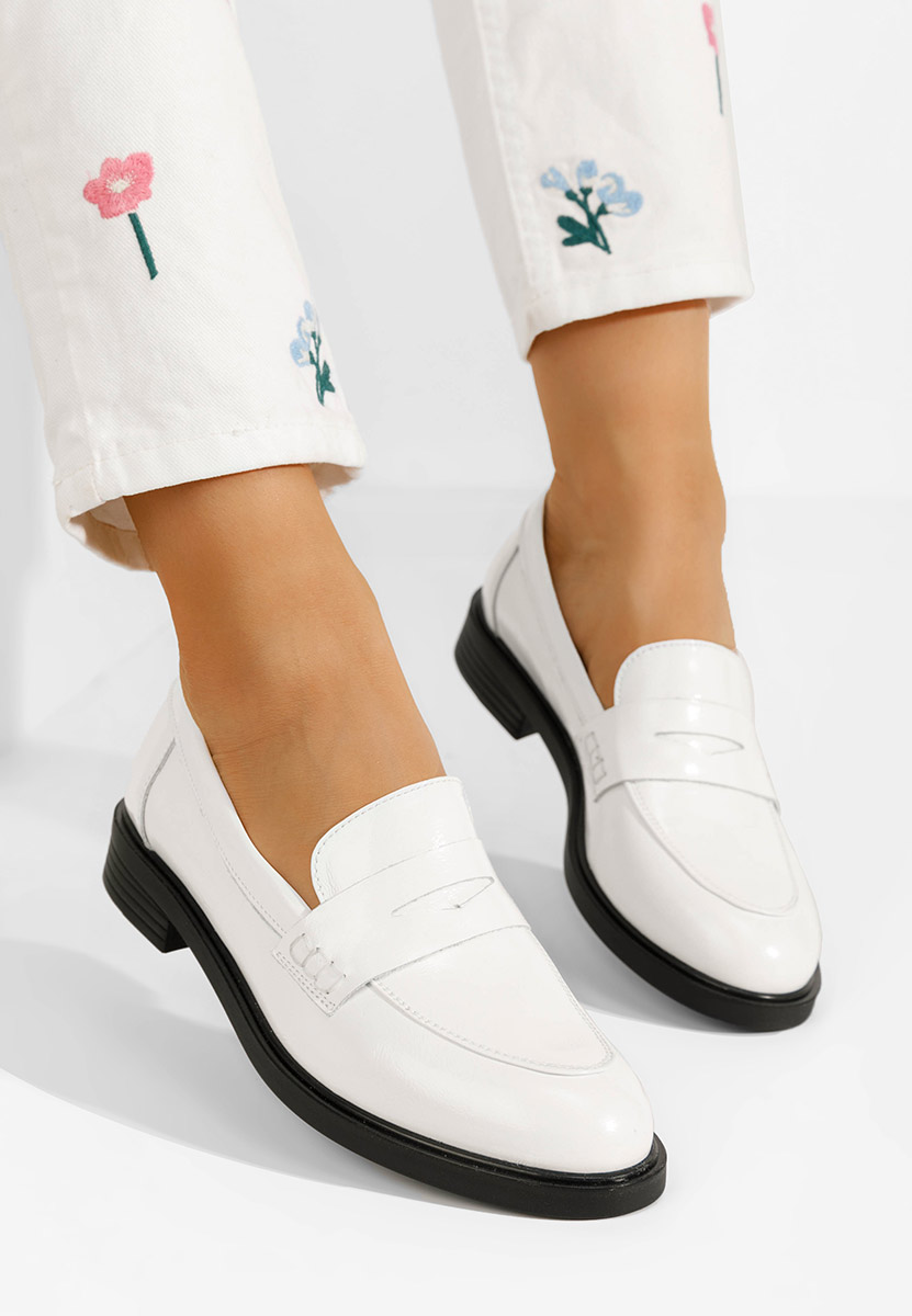 Λευκά loafers γυναικεία Zalaya V2