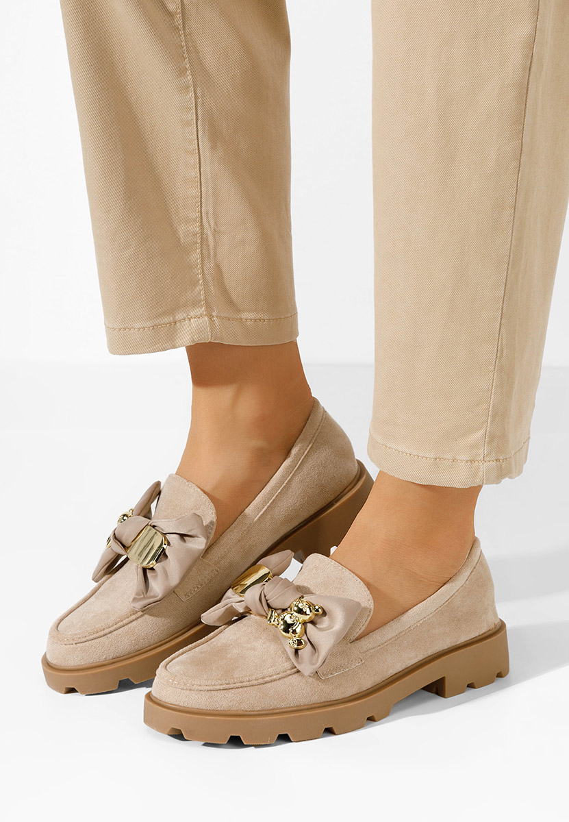 Mokasini z robustnim podplatom Desana kaki