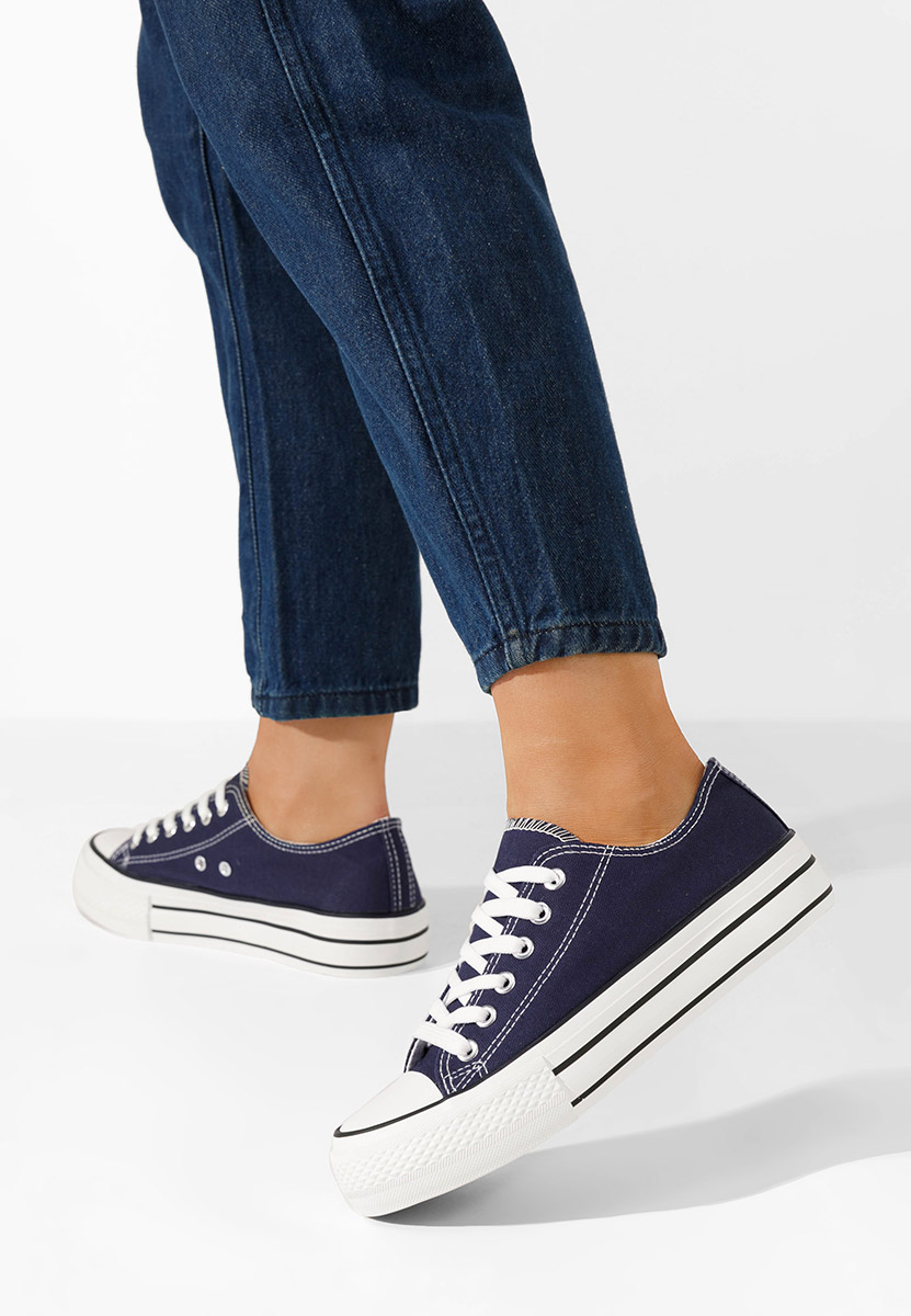 Scarpe in tela donna blu navy Allanna