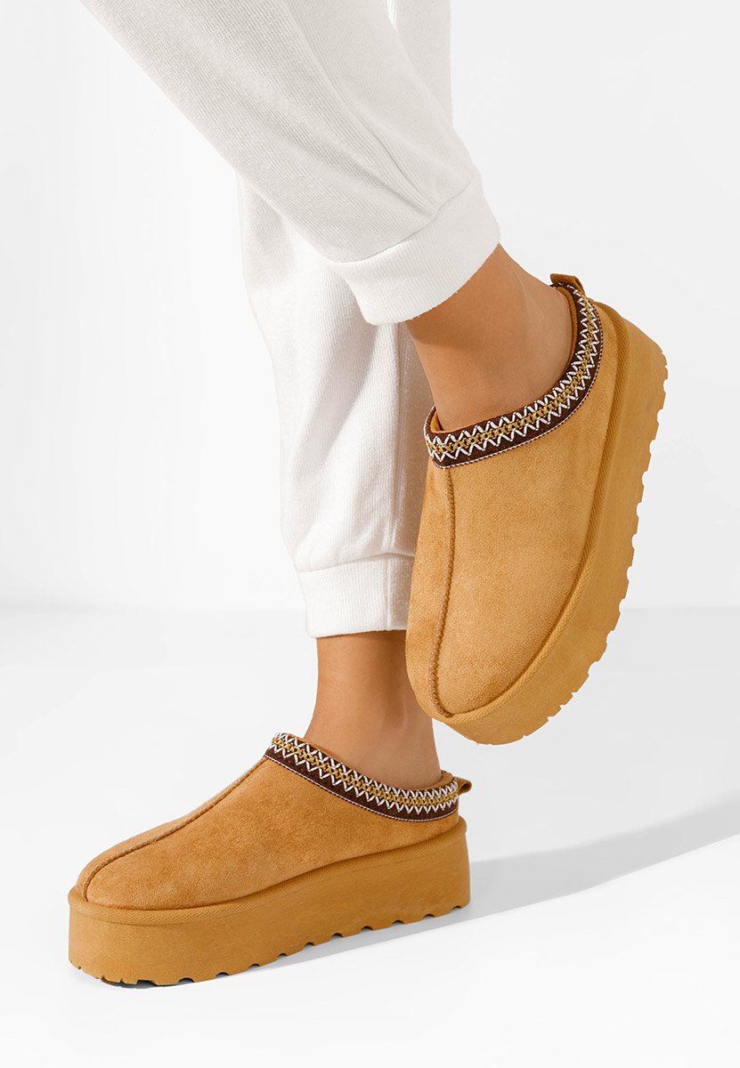 Κάμελ clogs γυναικεία Comfy V4