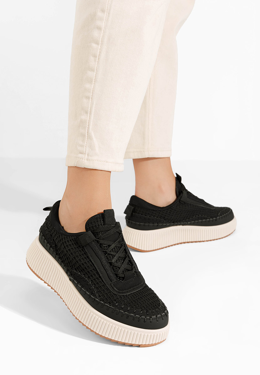 Μαύρα sneakers γυναικεία Tenerife V4