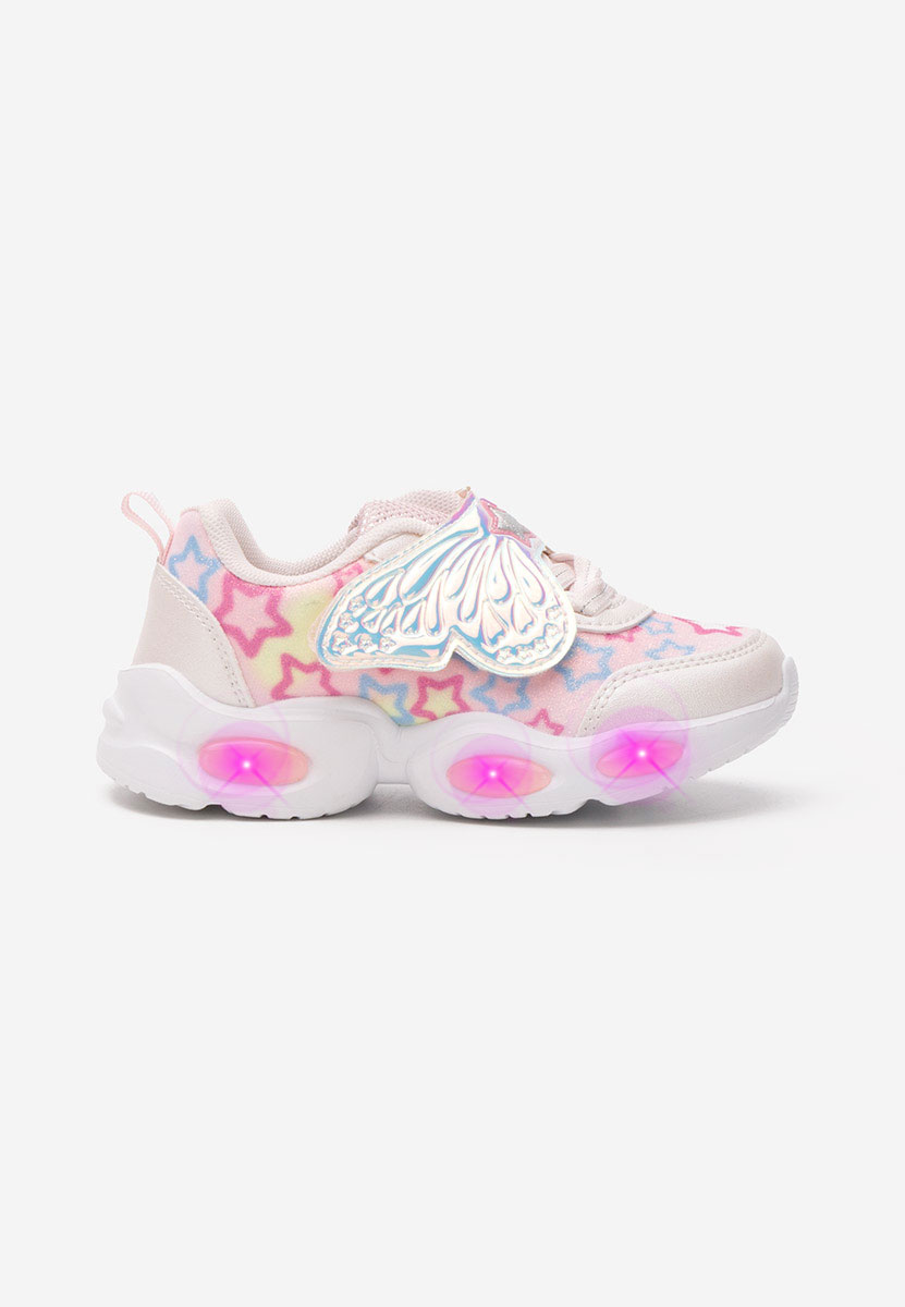 Ροζ sneakers για κορίτσια Dazzy