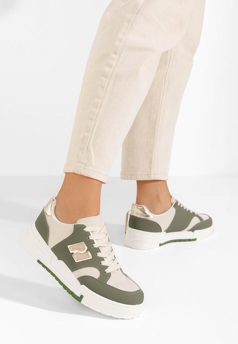 Πράσινα sneakers γυναικεία Marybeth