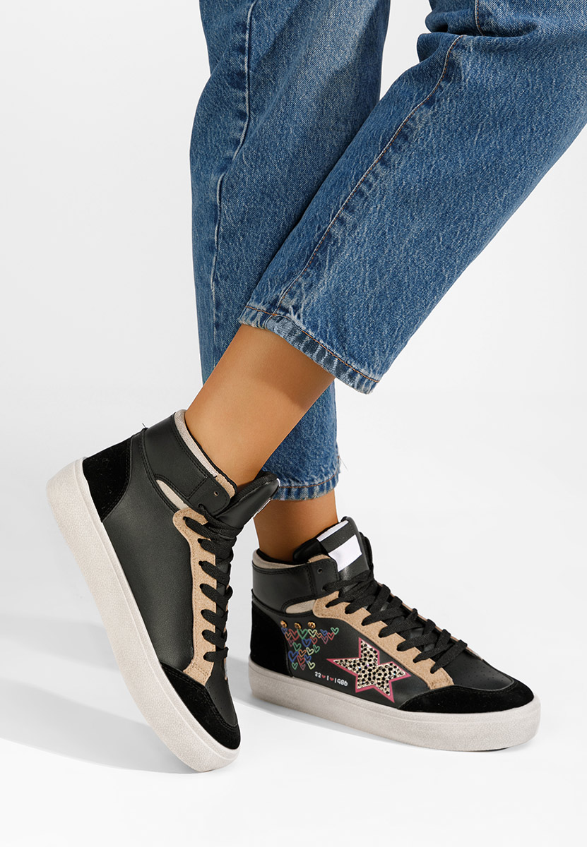 Sneakers alte nere Morella