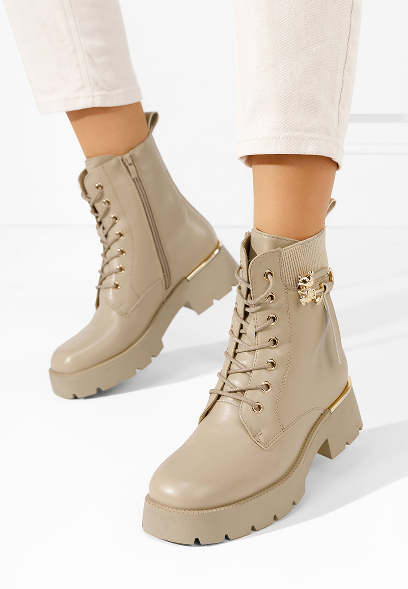 Khaki dámske workery Eryn V2