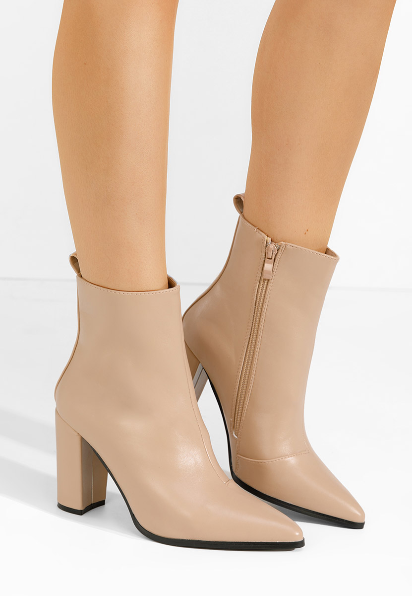 Tronchetti donna beige Adalina