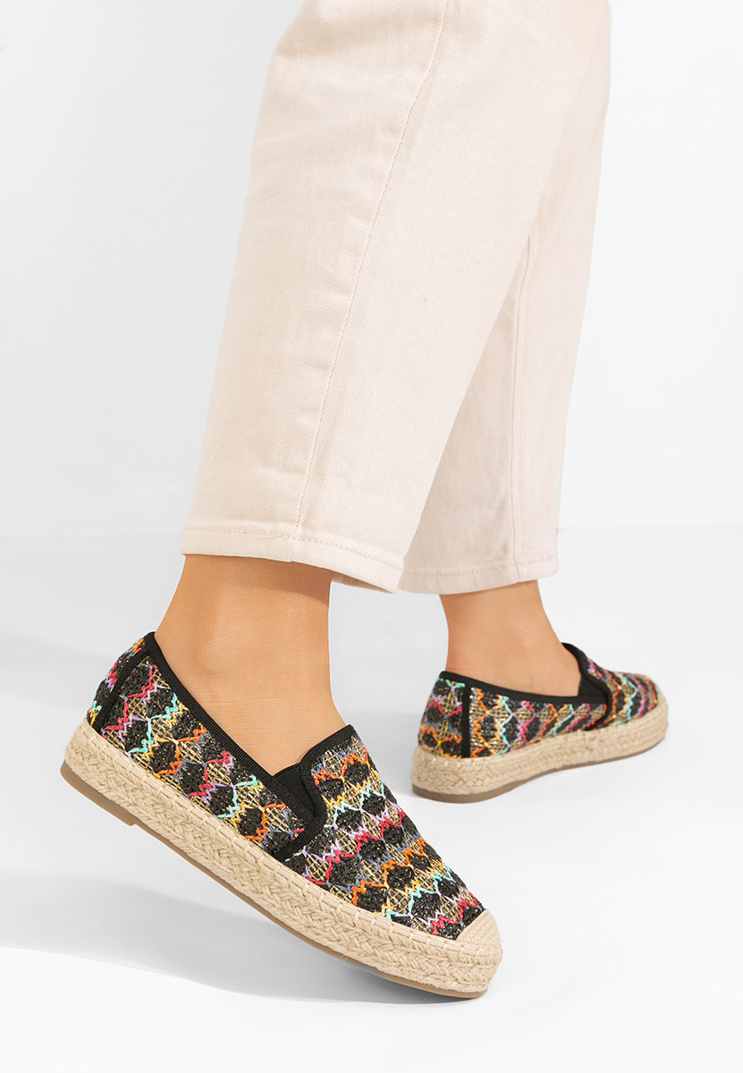 Viacfarebné dámske espadrilky Kymberly