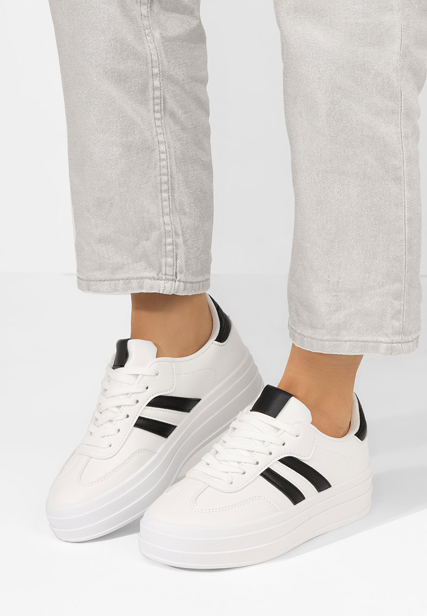 Λευκά sneakers γυναικεία Allyna