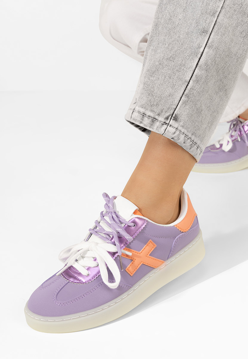 Μωβ sneakers γυναικεία Livya
