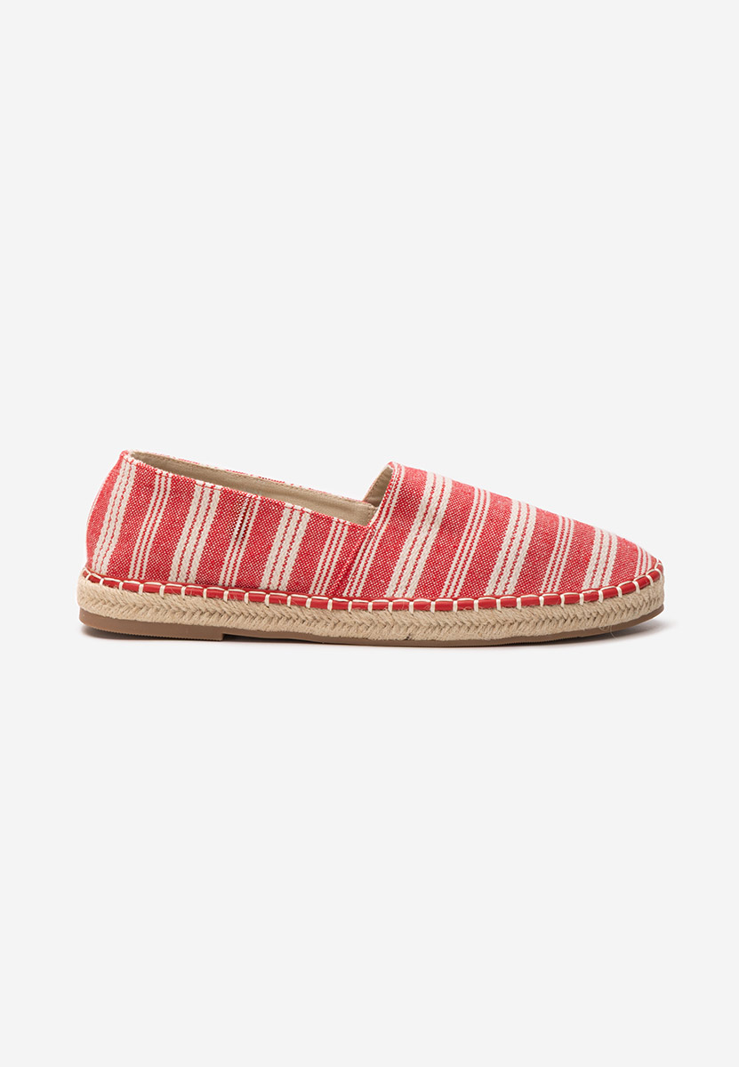 Červené pánske espadrilky Jonie