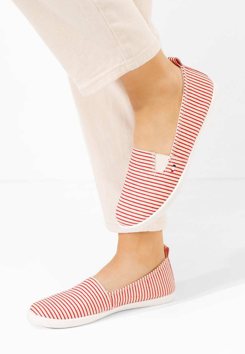 Červené dámske espadrilky Brandusa