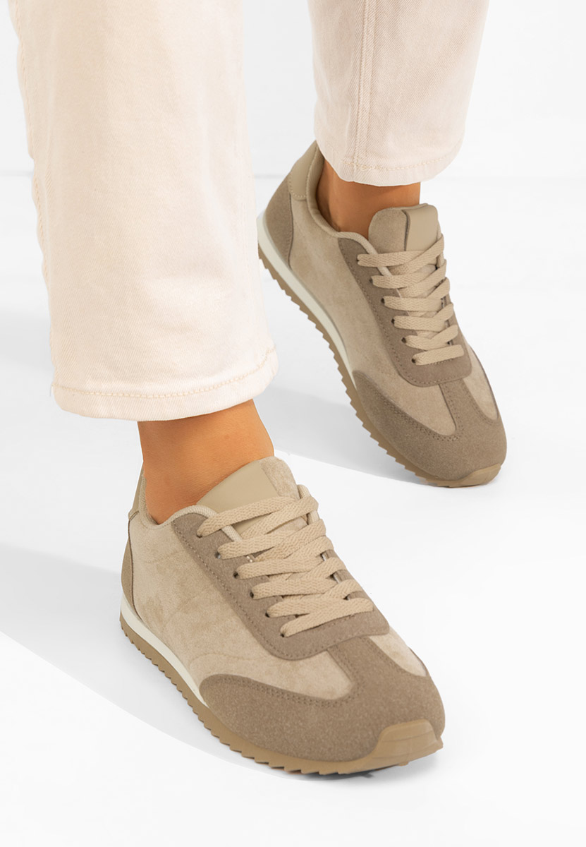 Khaki dámske tenisky Crinea
