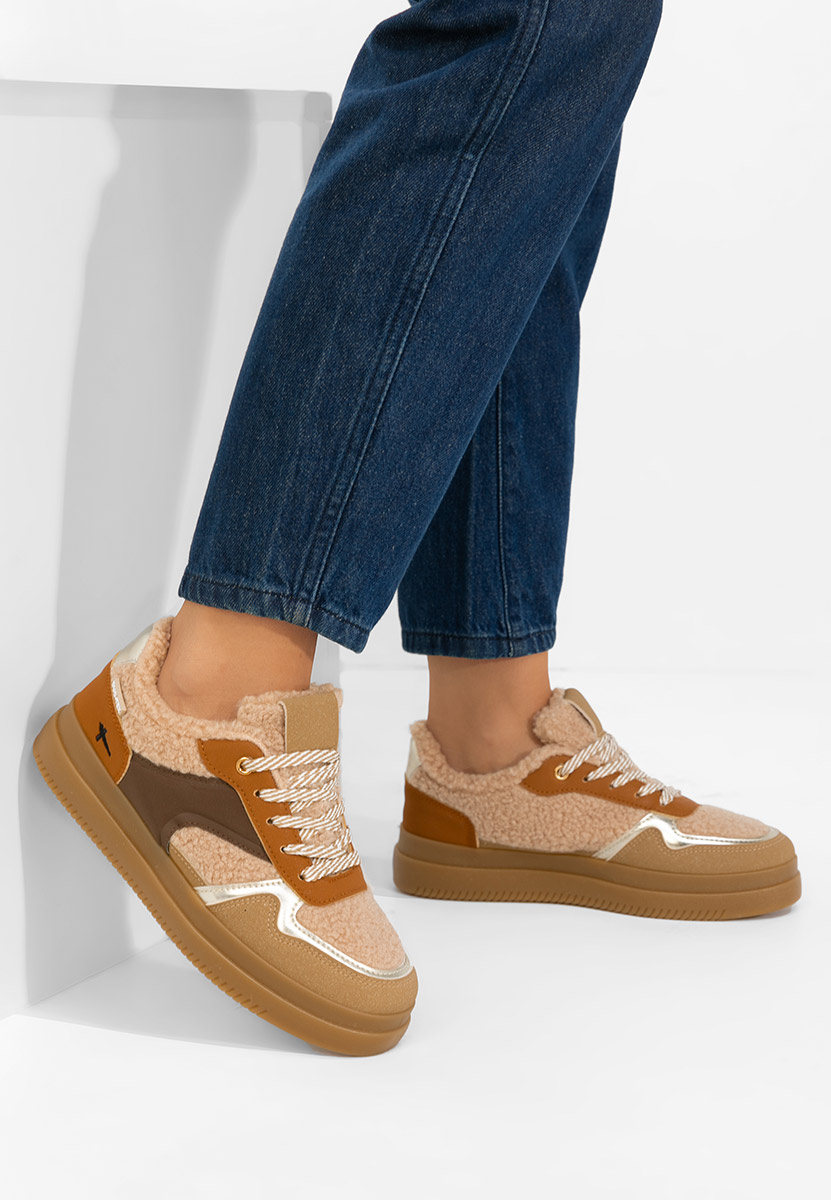 Χακί sneakers γυναικεία Maisie