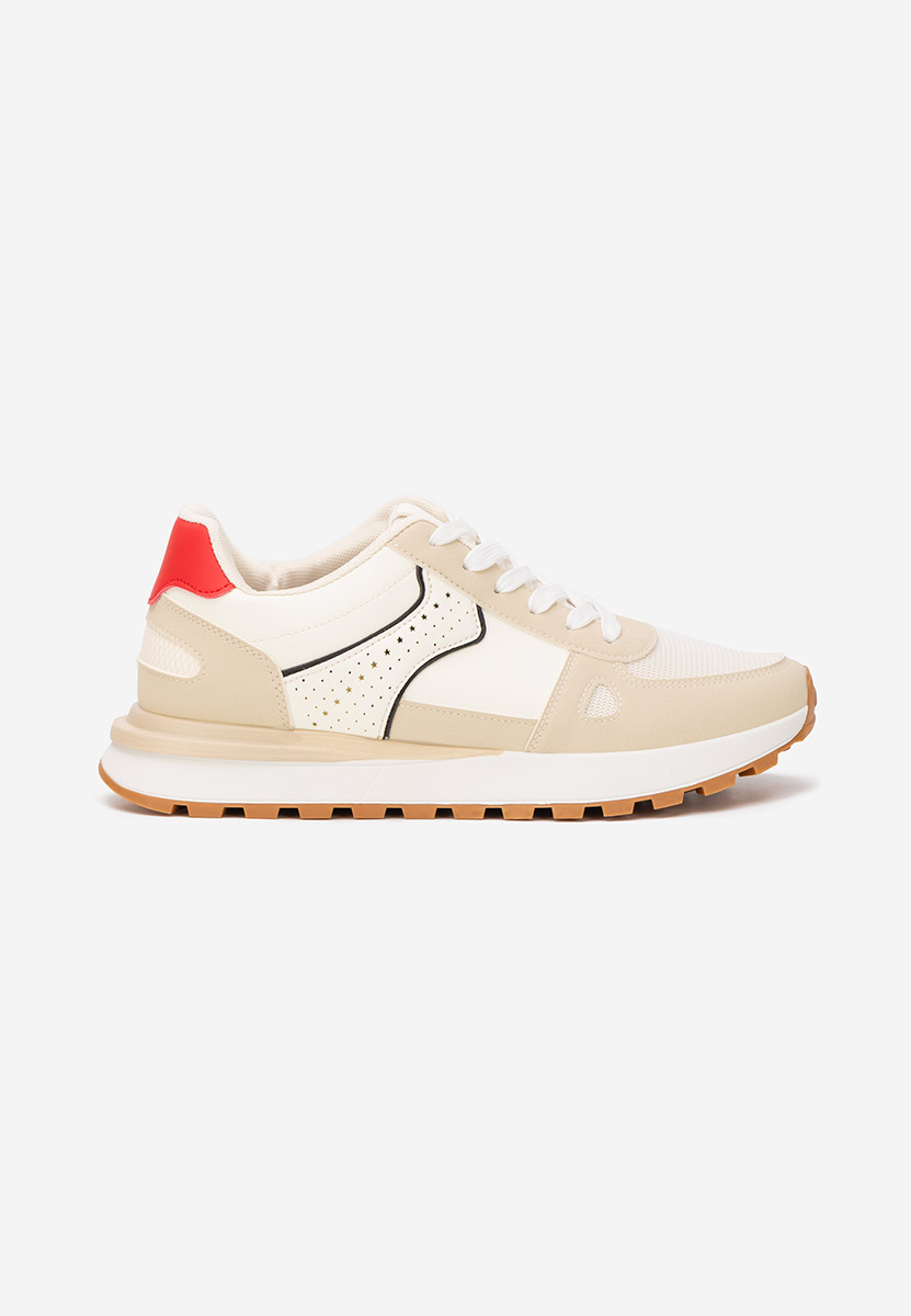 Μπεζ ανδρικά sneakers Zeymar