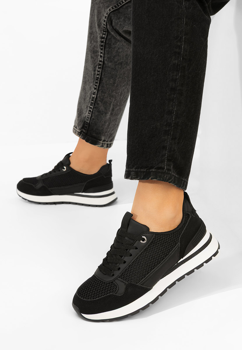 Fekete női sneaker Helenia