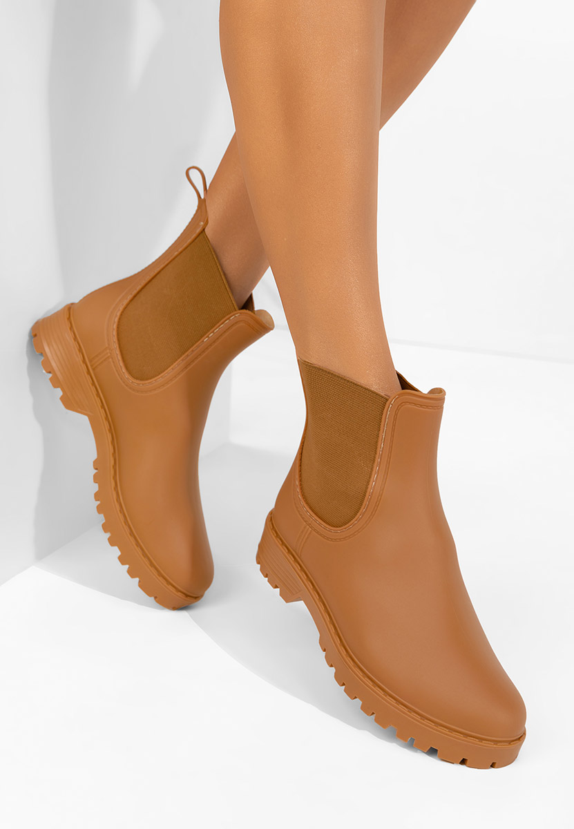 Khaki nízke gumáky Godiva