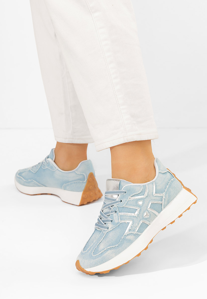 Τζιν sneakers γυναικεία Denalia