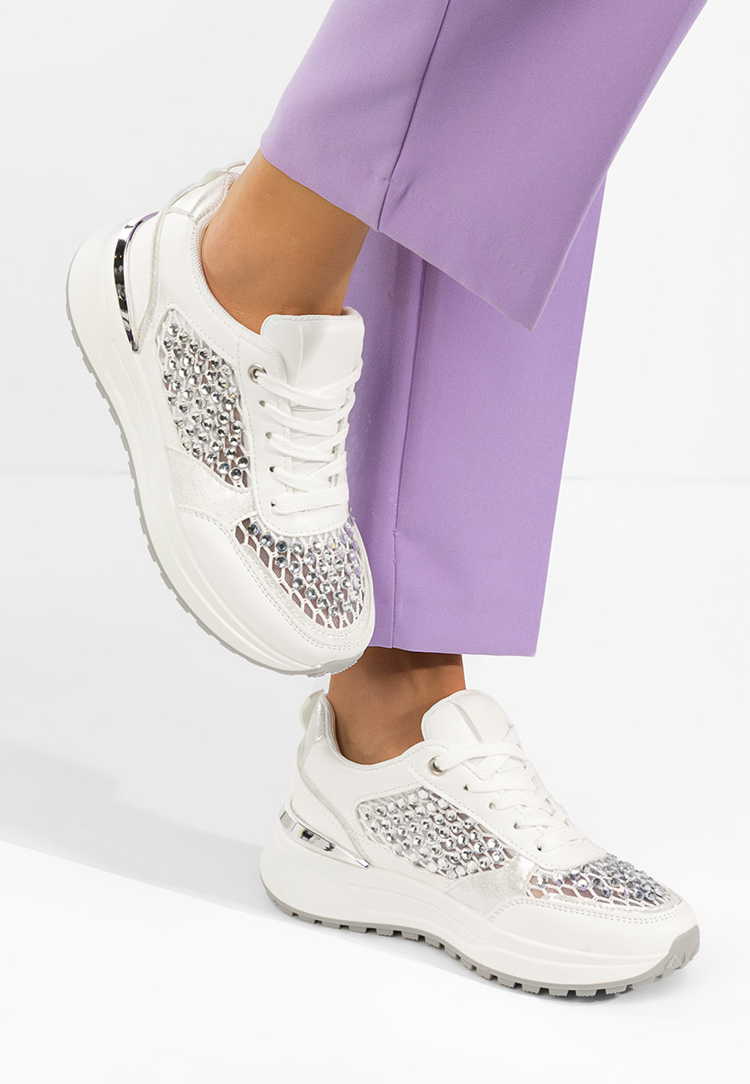 Λευκά sneakers γυναικεία Hemelia