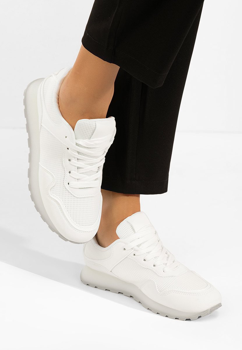 Λευκά sneakers γυναικεία Selinia