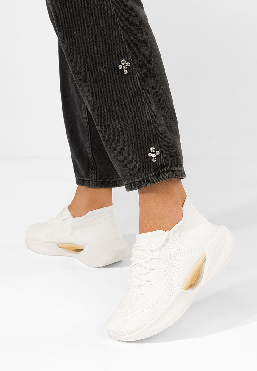 Λευκά sneakers γυναικεία Euliana