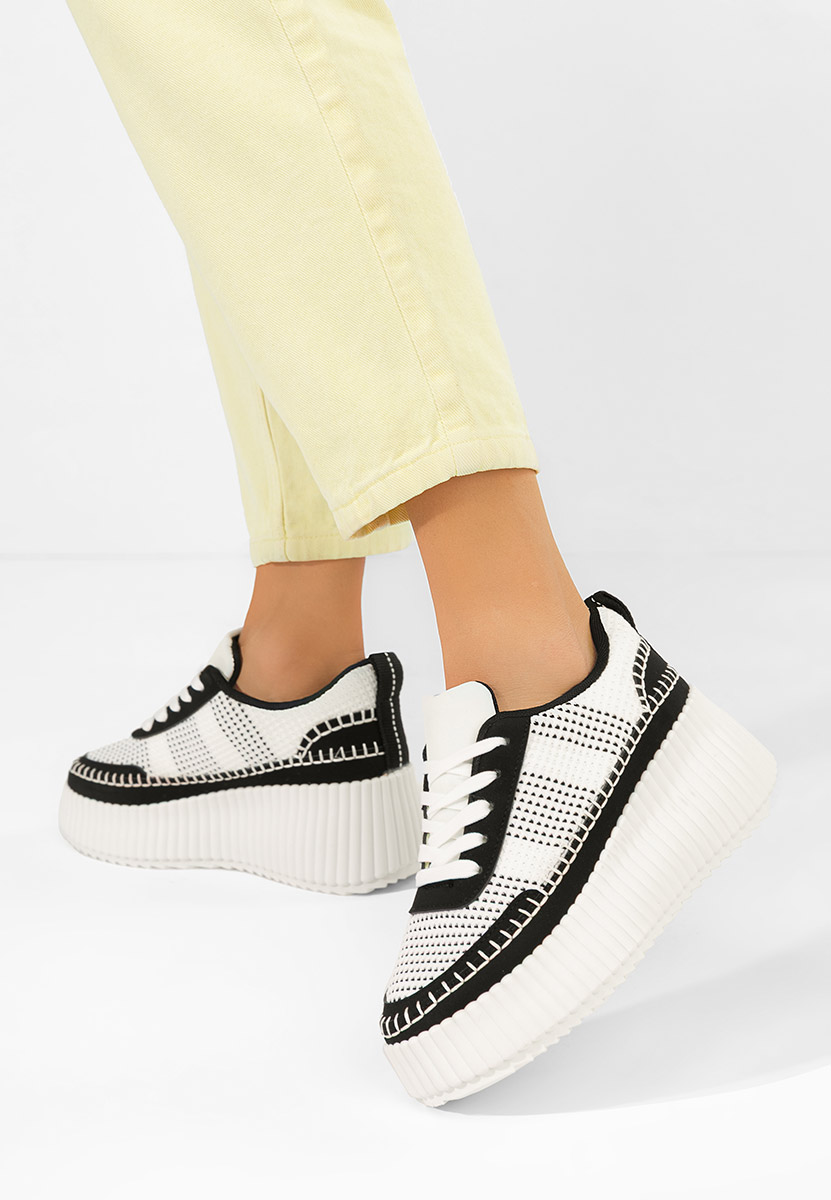 Μαύρα sneakers με πλατφόρμα Tamylsa