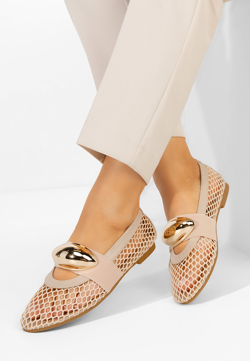 Ballerine donna beige Fabiama