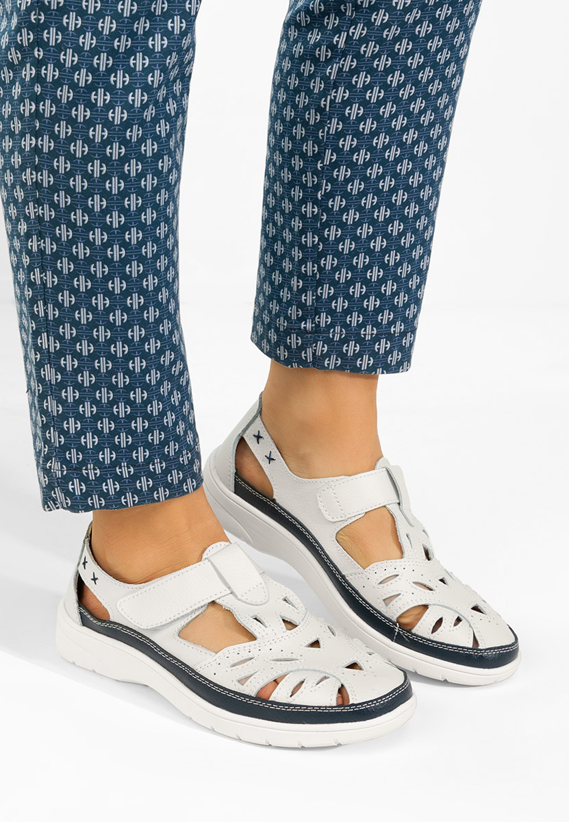 Biele dámske espadrilky Etheria V3
