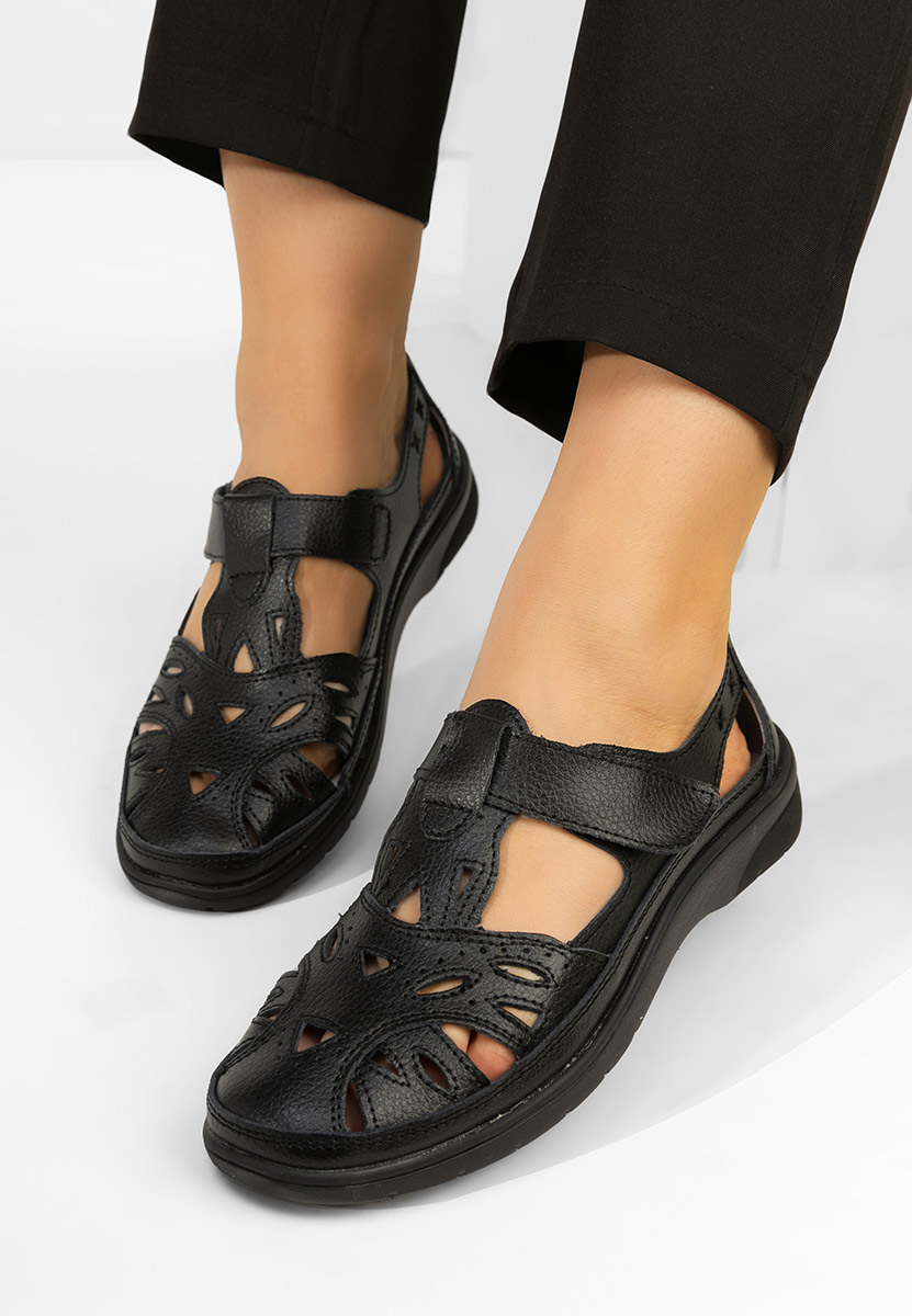 Čierne dámske espadrilky Etheria