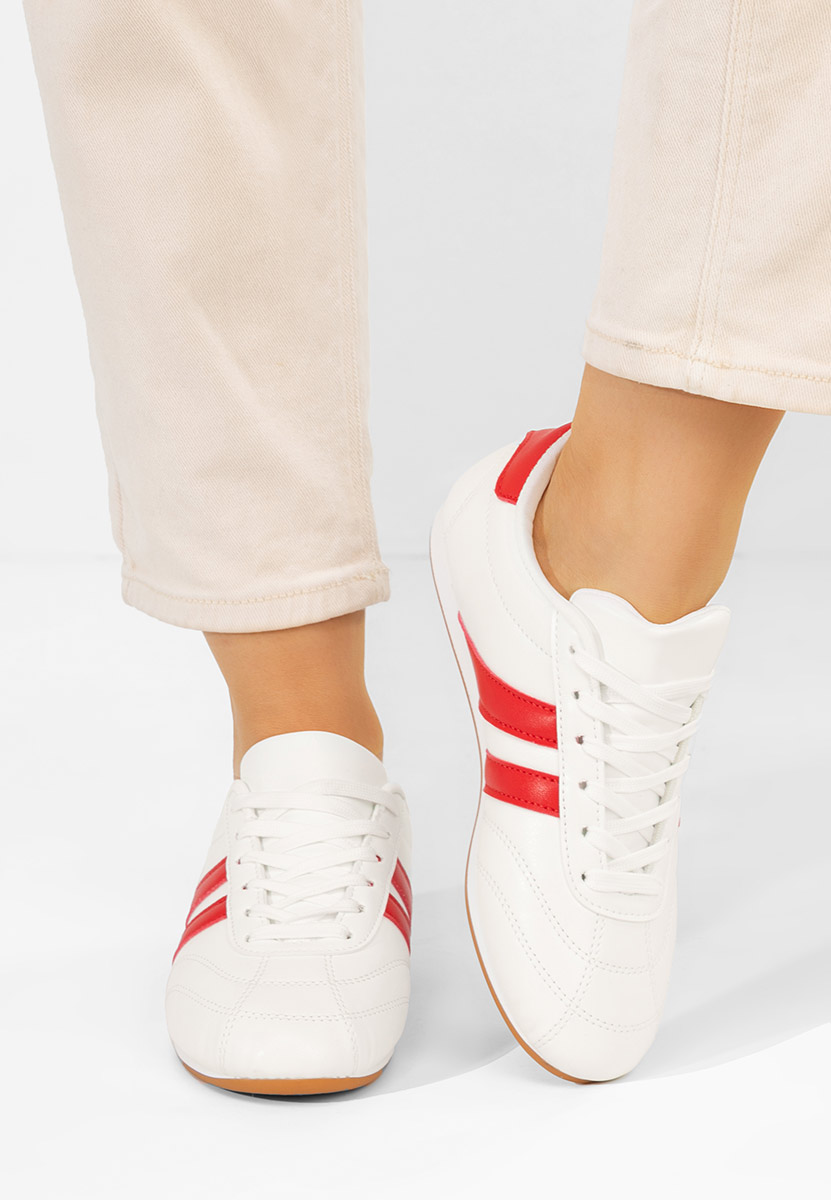 Λευκά sneakers γυναικεία Katlyna V2