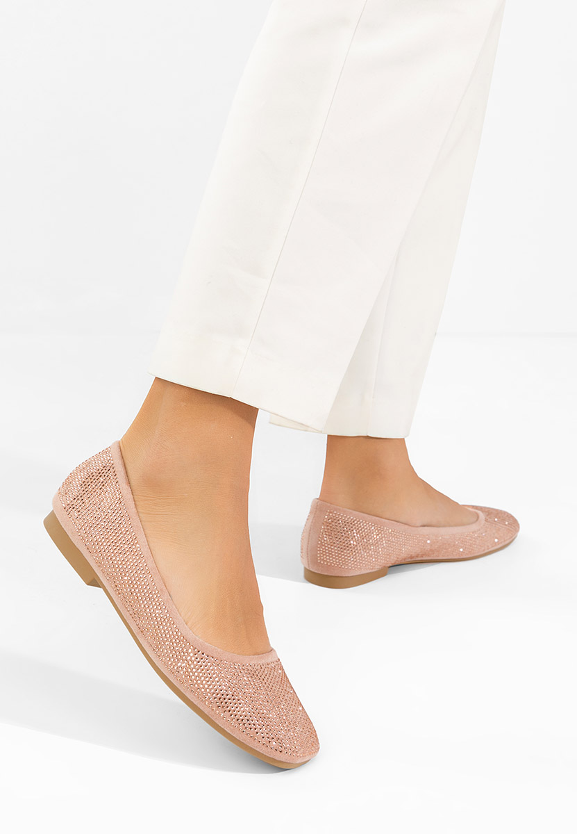 Balerini eleganti Jeffery roz