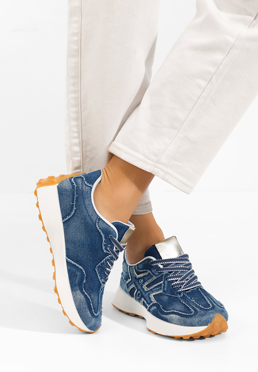 Τζιν sneakers γυναικεία Denalia V2