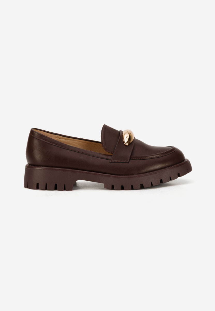Mocassins femme marron Kanuela