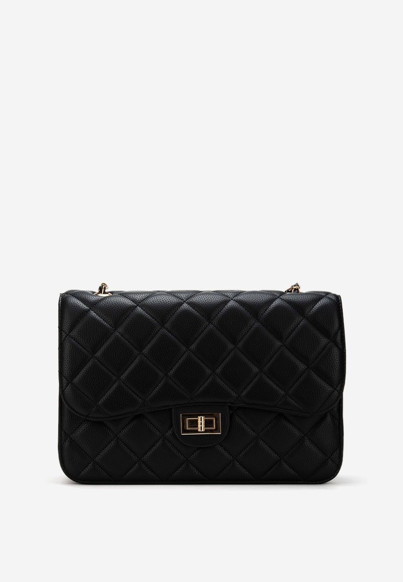 Borsa a spalla nera Ellodia