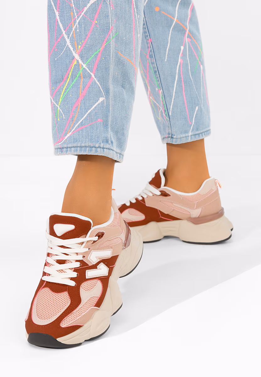 Sneakers dama Nailyn V2 grena
